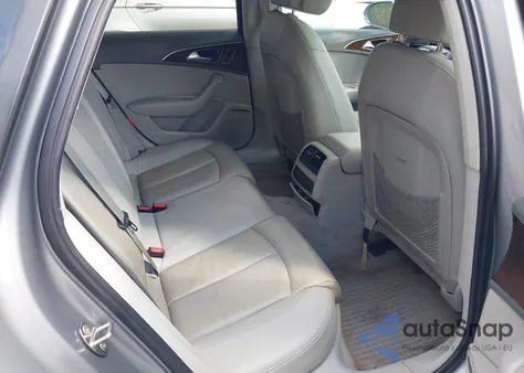 2013 Audi A6 Premium Plus from USA, damaged, VIN WAUDFAFC8DN074618